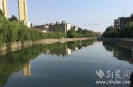 歷時兩年的潛江市園林城區水系連通工程已完工，并順利通水